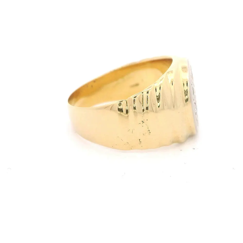 Anillo 18K Bocel Dos Oros