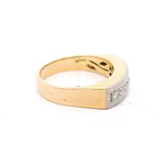 Anillo 18K Cintillo Dos Oros