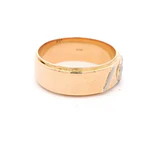 Anillo 18K Tuerca Dos Oros
