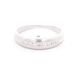 Anillo 18K Cintillo Diamantes