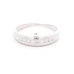 Anillo 18K Cintillo Diamantes