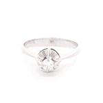 Anillo 18K Solitario Diamante