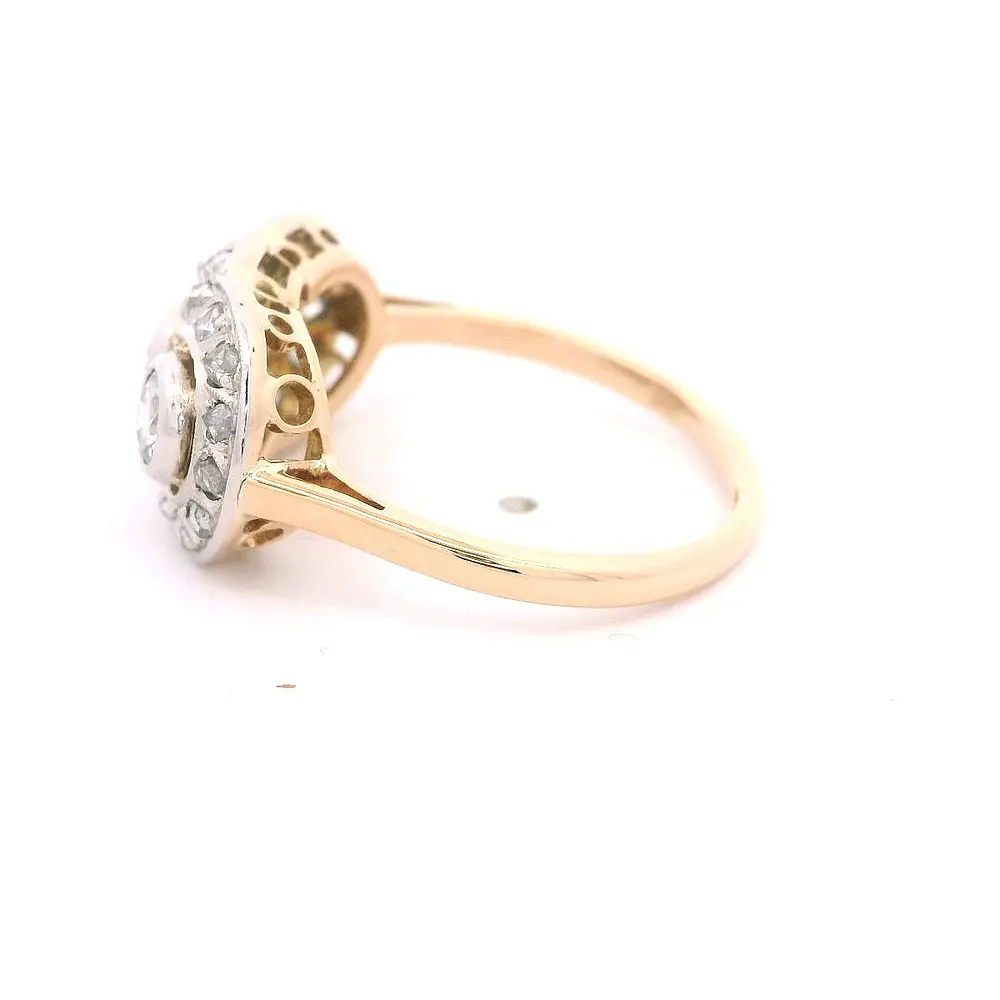 Anillo 18K Trilogy Dos Oros
