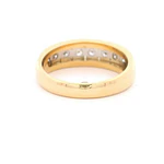 Anillo 18K Cintillo Dos Oros