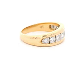 Anillo 18K Cintillo Dos Oros