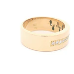 Anillo de Oro 18K Cintillo con 16 Diamantes