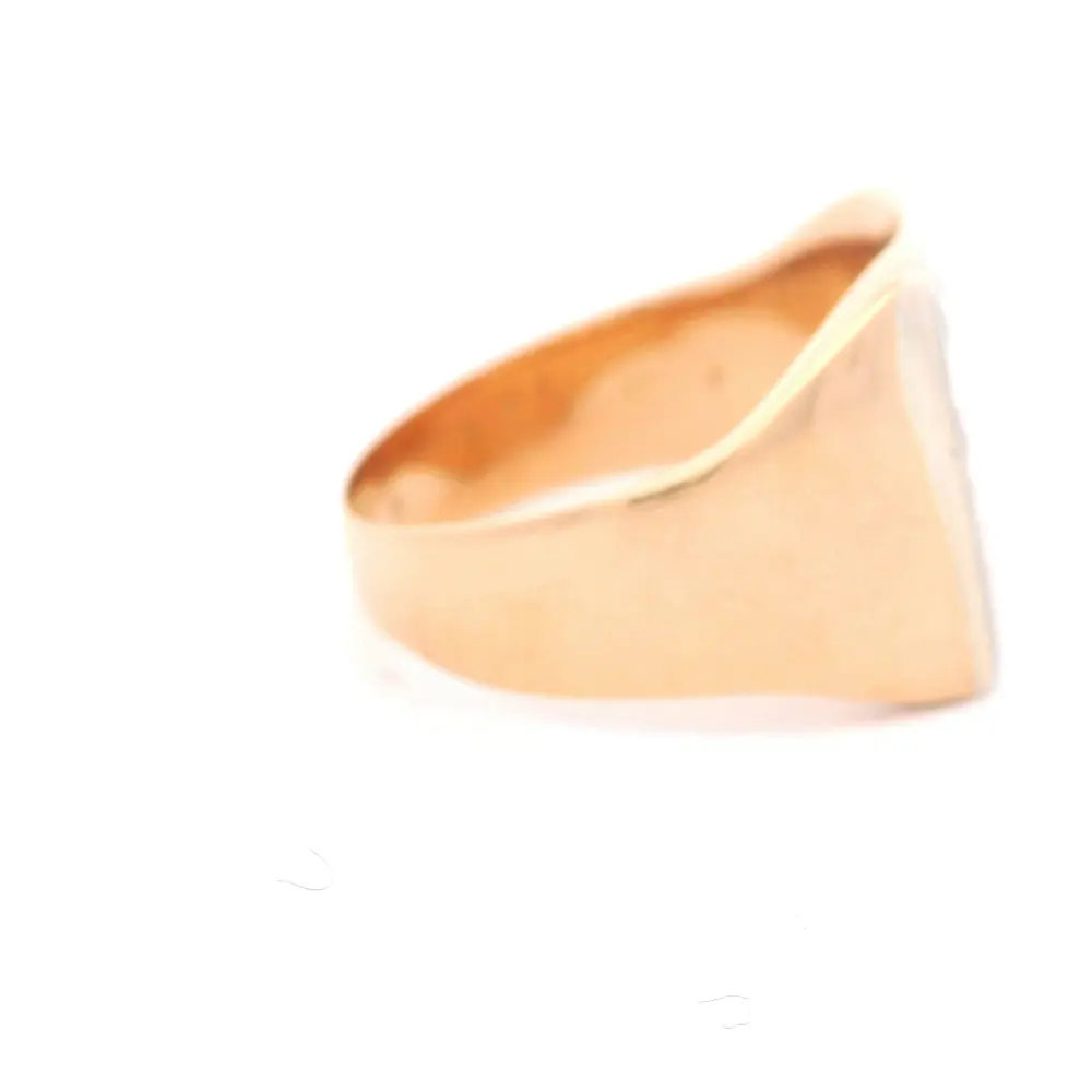 Anillo 18K Sello Dos Oros