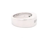 Anillo 18K Cintillo Bombé Diamantes