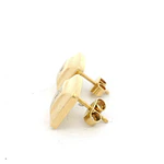 Aros Oro 18K Geométricos con Diamante