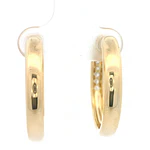Aros Oro 18K Tubulares con Diamantes