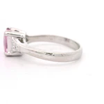 Anillo Oro 18K Canasto con Diamantes