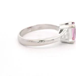 Anillo Oro 18K Canasto con Diamantes