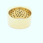 Anillo Oro 18K Cintillo con Diamantes