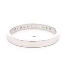 Anillo Oro 18K Cintillo con Diamantes