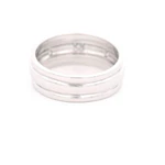 Anillo Oro 18K Bombe con Diamantes