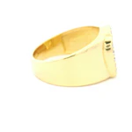 Anillo Oro 18K Herradura con Diamantes