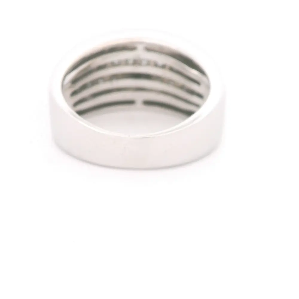 Anillo Oro 18K Triple con Diamantes