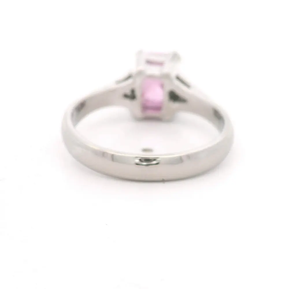 Anillo Oro 18K Canasto con Diamantes