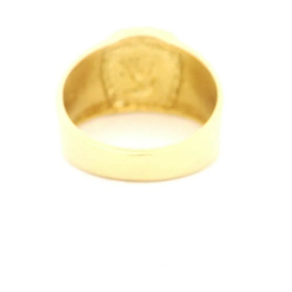 Anillo Oro 18K Herradura con Diamantes