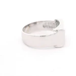 Anillo Oro 18K Sello con Diamantes