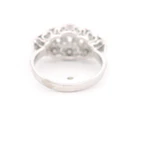 Anillo Oro 18K Rombo con Diamantes