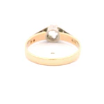 Anillo Oro 18K Solitario con Diamante