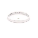 Anillo Oro 18K Cintillo con Diamantes