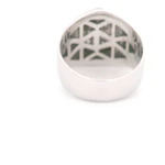 Anillo Oro 18K Bombe con Diamantes
