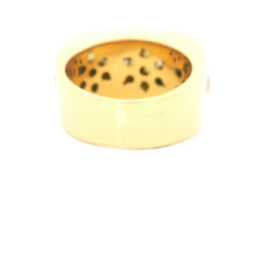 Anillo Oro 18K Cintillo con Diamantes