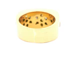Anillo Oro 18K Cintillo con Diamantes