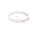 Anillo Oro 18K Cintillo con Diamantes