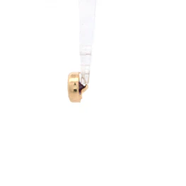 Colgante de Oro Amarillo 18K Punto de Luz con 1P Morada