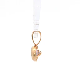 Colgante de Oro Amarillo 18K Punto de Luz con 1P Incolora