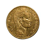 Moneda de Oro 20 Bolívares Venezuela Año 1911
