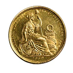 Moneda de Oro 50 Soles Perú Año 1959 – Ley 900