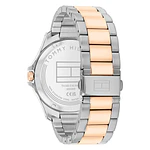 Reloj Tommy Hilfiger Código 1792191 para Hombre – Acero Inoxidable Bicolor con Esfera Negra