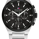 Reloj Tommy Hilfiger Dexter Código 1792087 para Hombre – Acero Inoxidable Plateado con Esfera Negra