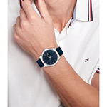 Reloj Tommy Hilfiger Norris Código 1710616 para Hombre – Silicona Azul y Caja de Acero Inoxidable