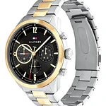 Reloj Tommy Hilfiger Matthew Código 1791944 para Hombre – Acero Inoxidable Bicolor con Esfera Negra