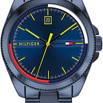 Reloj Tommy Hilfiger Riley Código 1791689 para Hombre – Acero Inoxidable Azul con Esfera Azul