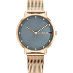 Reloj Tommy Hilfiger Pippa Código 1782669 para Mujer – Acero Inoxidable Oro Rosa con Esfera Azul
