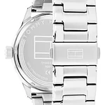 Reloj Tommy Hilfiger Forrest Código 1710594 para Hombre – Acero Inoxidable Plateado con Esfera Negra