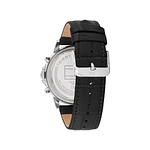 Reloj Tommy Hilfiger Stewart Código 1710605 para Hombre – Correa de Cuero Negro y Caja de Acero Inoxidable