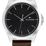 Reloj Tommy Hilfiger Norris Código 1710601 para Hombre – Correa de Cuero Marrón y Esfera Negra