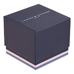 Reloj Tommy Hilfiger Norris Código 1710617 para Hombre – Correa de Silicona Negra y Caja de Acero Inoxidable