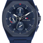 Reloj Tommy Hilfiger Código 1792122 para Hombre – Silicona Azul Multifunción