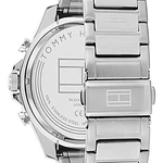 Reloj Tommy Hilfiger Clark Código 1792080 para Hombre – Acero Inoxidable Plateado con Esfera Azul