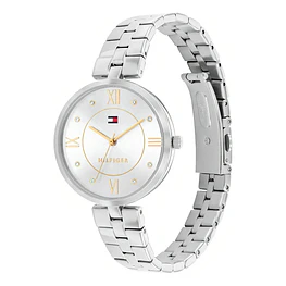 Reloj Tommy Hilfiger Ella Código 1782683 para Mujer – Acero Inoxidable Plateado con Cristales