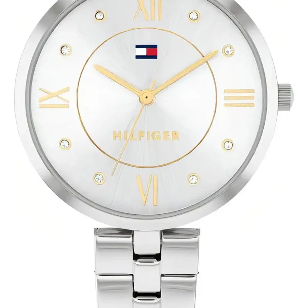 Reloj Tommy Hilfiger Ella Código 1782683 para Mujer – Acero Inoxidable Plateado con Cristales