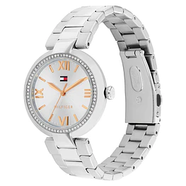Reloj Tommy Hilfiger Alice Código 1782681 para Mujer – Acero Inoxidable Plateado con Diseño Elegante